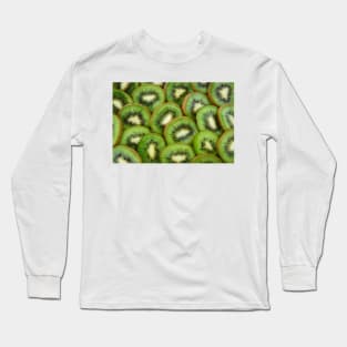 Bright Green Kiwi Long Sleeve T-Shirt